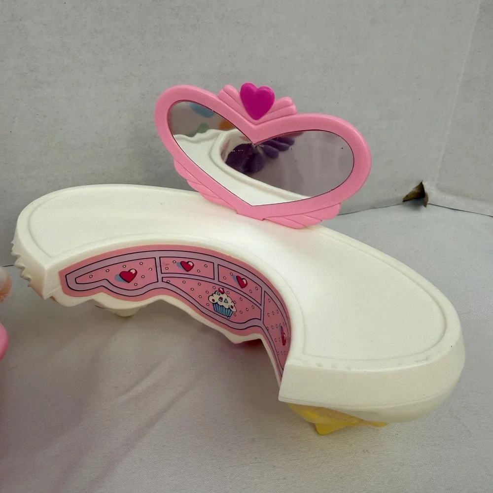 Vintage Mattel Cherry Merry Muffin Banana Split Bed Vanity Furniture Set 90s Toy